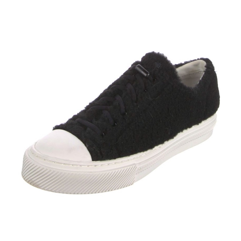 Stuart Weitzman | Shearling Colorblock Pattern Sn… - image 1